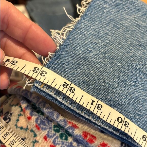 Mango Light Blue Denim Jeans Fiona flare size 4 - Picture 6 of 8